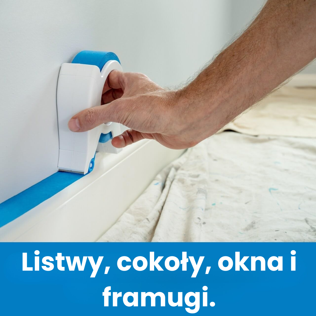 Taśmomat™ Lite — poręczny aplikator do taśmy malarskiej