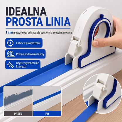 Taśmomat™ Lite — poręczny aplikator do taśmy malarskiej